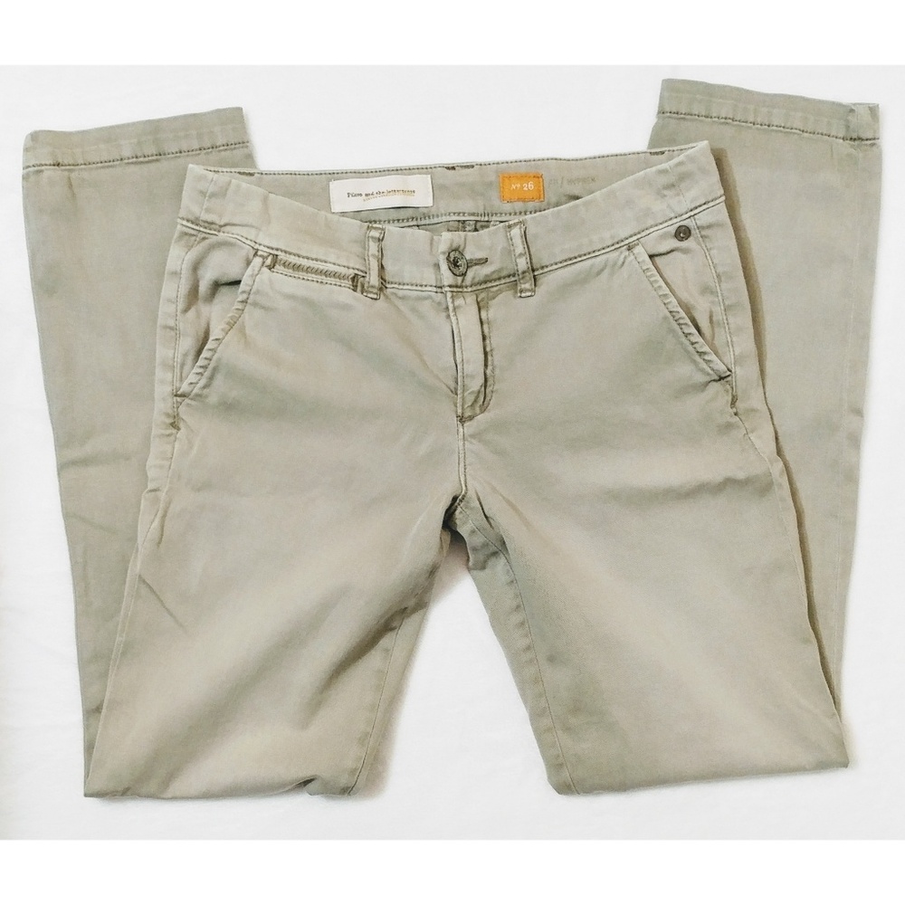Pilcro and the letterpress Hyphen Slim Fit